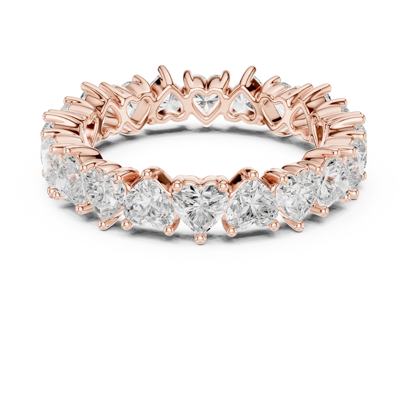 Ladies Ring DDLR-313@7 - Rose Gold - Image