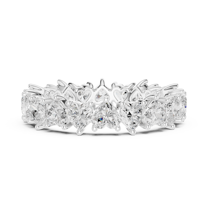 Ladies Ring DDLR-313@7 - White Gold - Image