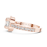 Ladies Ring DDLR-314@7 - Rose Gold - Image