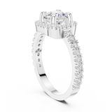 Ladies Ring DDLR-314@7 - White Gold - Image
