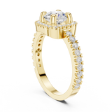 Ladies Ring DDLR-314@7 - Yellow Gold - Image