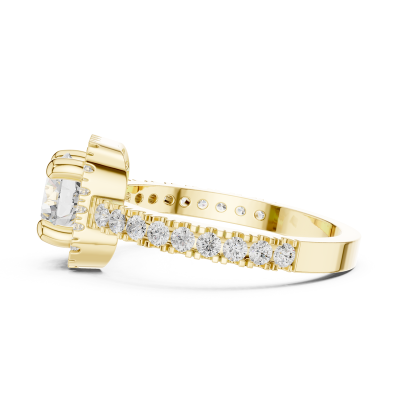 Ladies Ring DDLR-314@7 - Yellow Gold - Image