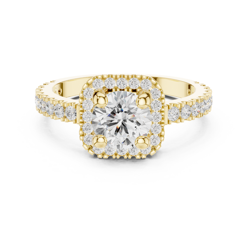 Ladies Ring DDLR-314@7 - Yellow Gold - Image
