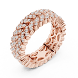 Ladies Ring DDLR-315@7 - Rose Gold - Image