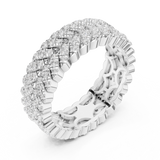 Ladies Ring DDLR-315@7 - White Gold - Image