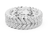 Ladies Ring DDLR-315@7 - White Gold - Image