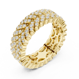 Ladies Ring DDLR-315@7 - Yellow Gold - Image