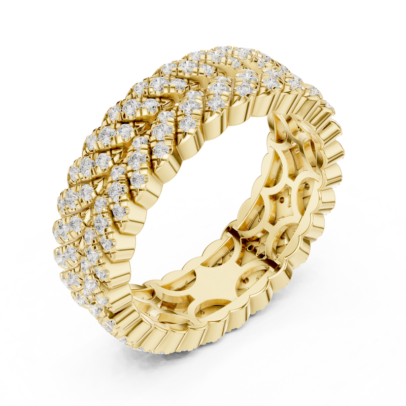 Ladies Ring DDLR-315@7 - Yellow Gold - Image