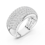 Ladies Ring DDLR-316@7 - White Gold - Image
