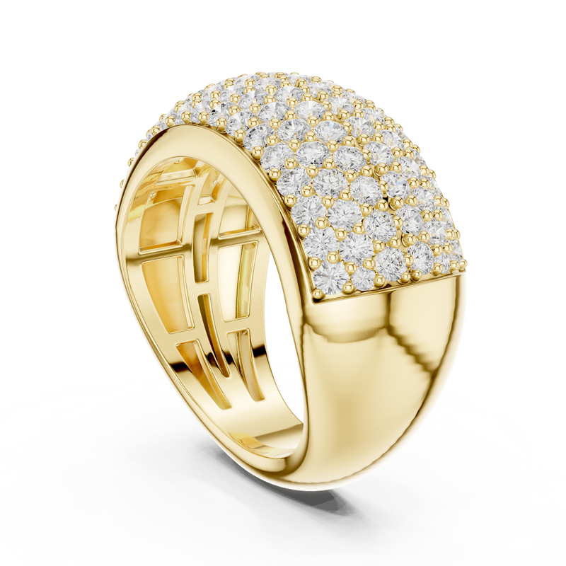 Ladies Ring DDLR-316@7 - Yellow Gold - Image