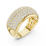 Ladies Ring DDLR-316@7 - Yellow Gold - Image