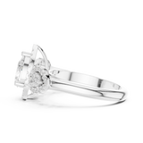Ladies Ring DDLR-317@7 - White Gold - Image