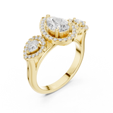Ladies Ring DDLR-317@7 - Yellow Gold - Image