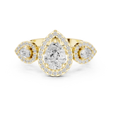 Ladies Ring DDLR-317@7 - Yellow Gold - Image