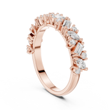 Ladies Ring DDLR-318@7 - Rose Gold - Image