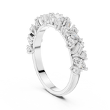 Ladies Ring DDLR-318@7 - White Gold - Image