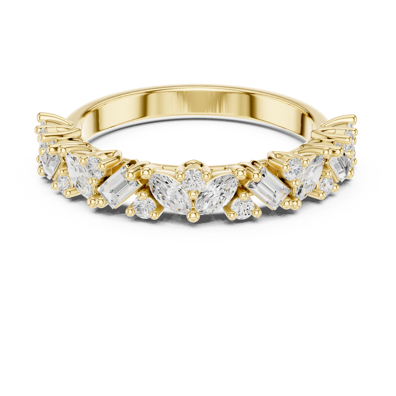 Ladies Ring DDLR-318@7 - Yellow Gold - Image