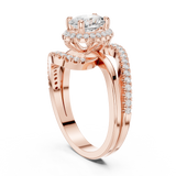 Ladies Ring DDLR-319@7 - Rose Gold - Image