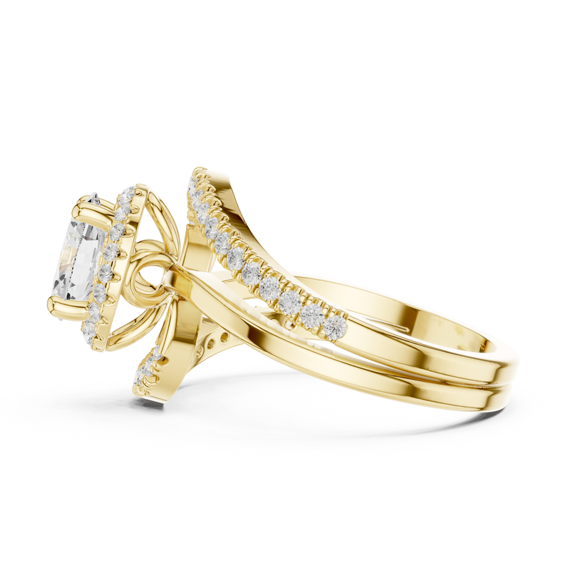 Ladies Ring DDLR-319@7 - Yellow Gold - Image