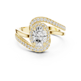 Ladies Ring DDLR-319@7 - Yellow Gold - Image