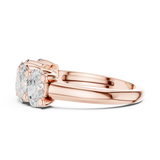 Ladies Ring DDLR-320@7 - Rose Gold - Image
