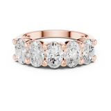 Ladies Ring DDLR-320@7 - Rose Gold - Image
