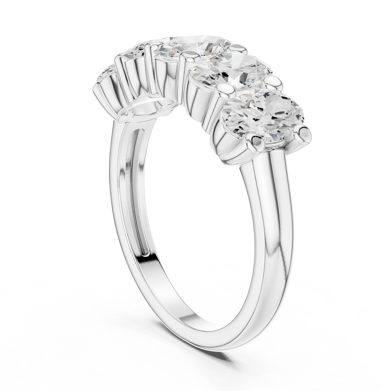 Ladies Ring DDLR-320@7 - White Gold - Image