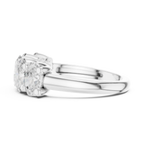 Ladies Ring DDLR-320@7 - White Gold - Image