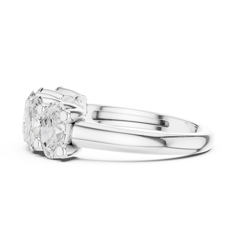 Ladies Ring DDLR-320@7 - White Gold - Image