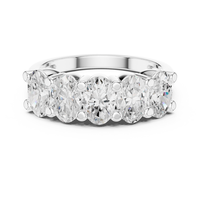 Ladies Ring DDLR-320@7 - White Gold - Image