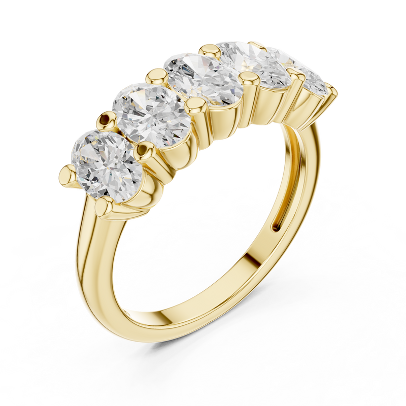 Ladies Ring DDLR-320@7 - Yellow Gold - Image