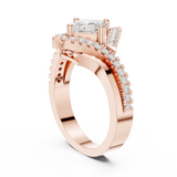 Ladies Ring DDLR-321@7 - Rose Gold - Image