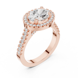 Ladies Ring DDLR-322@7 - Rose Gold - Image