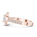 Ladies Ring DDLR-322@7 - Rose Gold - Image
