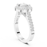 Ladies Ring DDLR-322@7 - White Gold - Image
