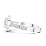 Ladies Ring DDLR-322@7 - White Gold - Image