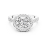 Ladies Ring DDLR-322@7 - White Gold - Image