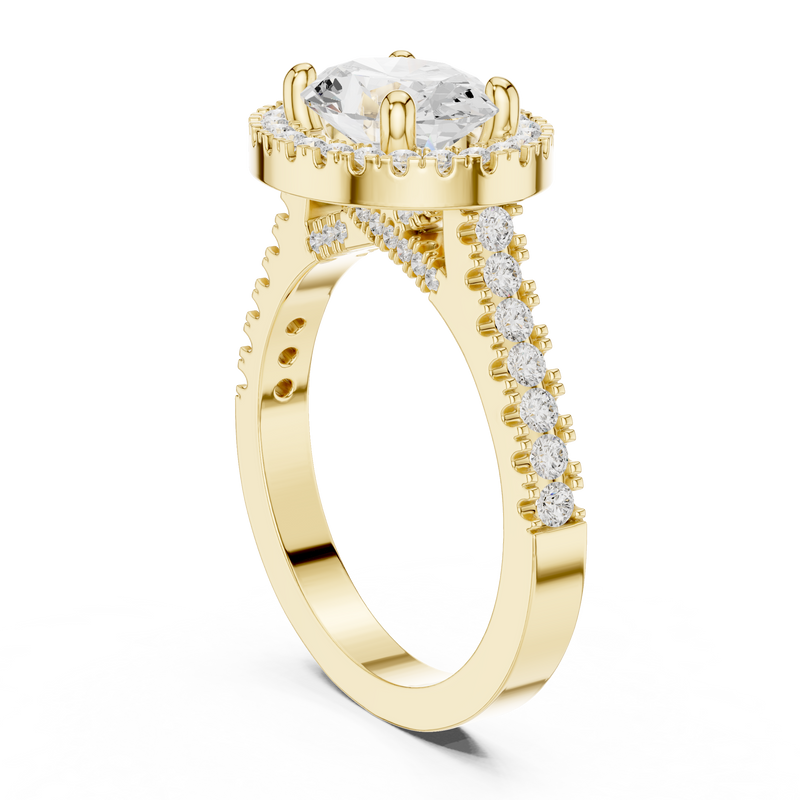Ladies Ring DDLR-322@7 - Yellow Gold - Image