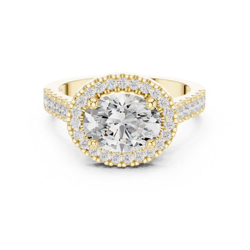 Ladies Ring DDLR-322@7 - Yellow Gold - Image