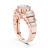 Ladies Ring DDLR-323@7 - Rose Gold - Image