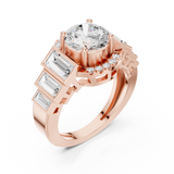 Ladies Ring DDLR-323@7 - Rose Gold - Image