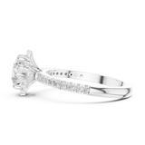 Ladies Ring DDLR-324@7 - White Gold - Image