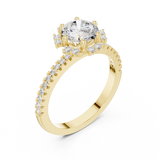 Ladies Ring DDLR-324@7 - Yellow Gold - Image