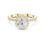 Ladies Ring DDLR-324@7 - Yellow Gold - Image