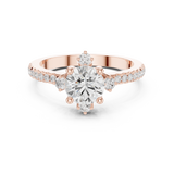 Ladies Ring DDLR-325@7 - Rose Gold - Image