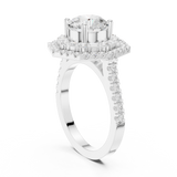 Ladies Ring DDLR-326@7 - White Gold - Image