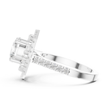 Ladies Ring DDLR-326@7 - White Gold - Image