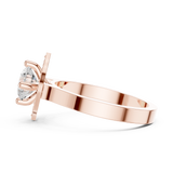 Ladies Ring DDLR-327@7 - Rose Gold - Image