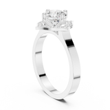 Ladies Ring DDLR-327@7 - White Gold - Image