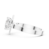 Ladies Ring DDLR-327@7 - White Gold - Image